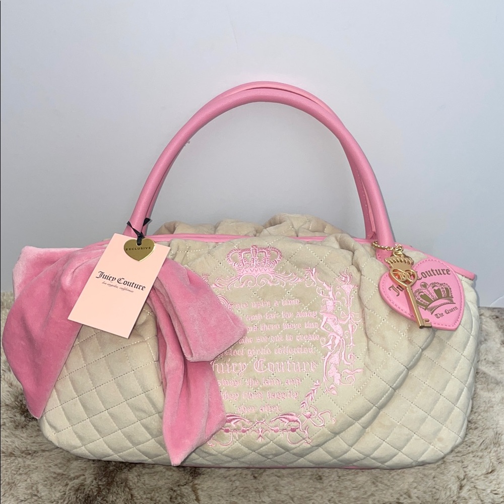 NWT Juicy Couture ‘Juicy Tale’ Bowlers Handbag